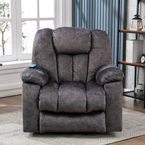 Electric Single Motor Recliner Chair with Heat and Massage Vibration