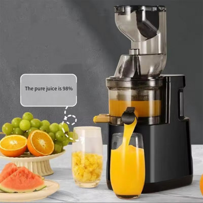 Electric Slow Masticating Juicer Fruit Squeezer with Pulp Cup