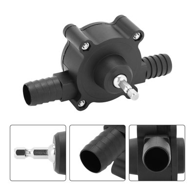 Electric Small Hand Drill Drive Self Priming Pump Oil Fluid Water ...