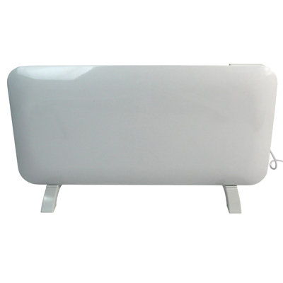 Electric Space Heater Panel Radiator 2000W Slim Timer Thermostat Wall