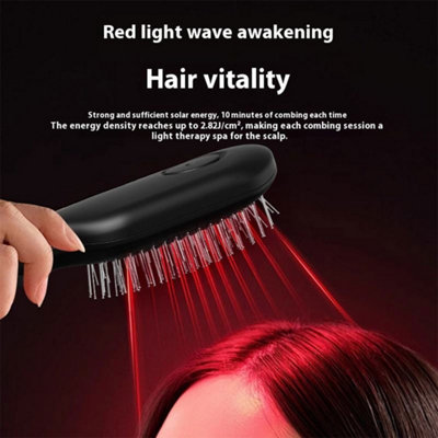 Electric Spray Air Cushion Massage Comb, Self-Cleaning & Anti-Tangle ...