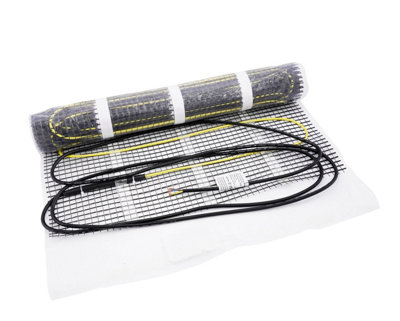 Electric Underfloor Heating Sticky Mat 150W PVC Twin Conductor Cable Heating Mat 10m²