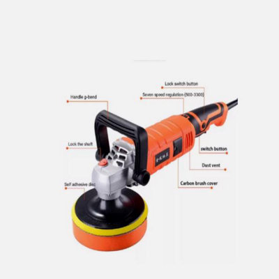 Electric vehicle polishing machine 1580W variable speed sanding machine ...