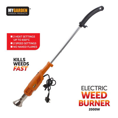 Electric Weed Burner 4 Nozzles BBQ Lighter Wand Killer Remover No 