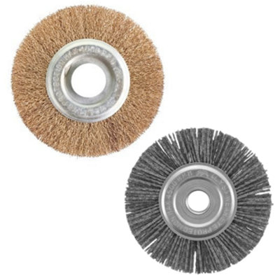 Electric Weed Remover Brush Tool - Replacement Brush Set Only - Nylon - 4
