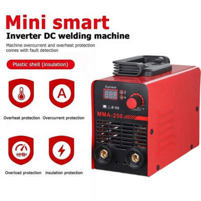 thumbnail image 2 of Ziss 110V 225Amp Mini IGBT ARC Welder – Inverter DC MMA Electric Stick Welding Machine, Light Industrial 2 of 4