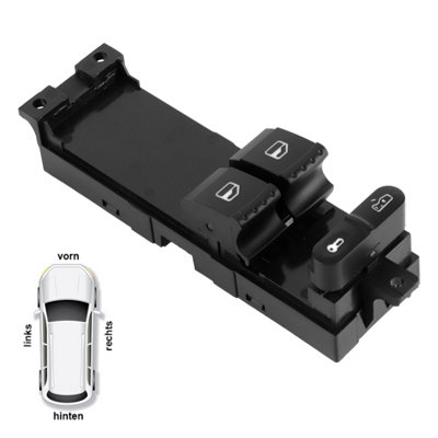 Electric Window Switch Controller 1J3959857A Compatible with Fabia and Octavia