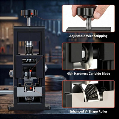 Electric Wire Stripping Machine Cable Stripper Scrap Copper Cuting