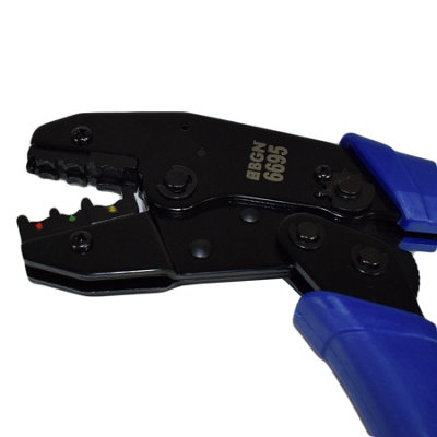 Electrical Ratchet Crimping Crimp Tool Pliers For Insulated Terminals 0.5 - 6mm