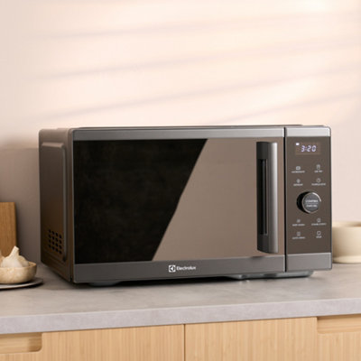 Electrolux Grey 26L Air Fryer Combination Microwave