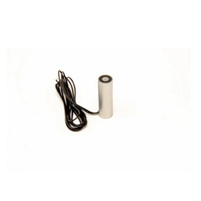 Electromagnet for Door and Hatch Mechanisms with 3.5mm Mounting Hole - 12.7mm dia x 38.1mm thick - 1.8kg Pull - 12V DC/1.4W