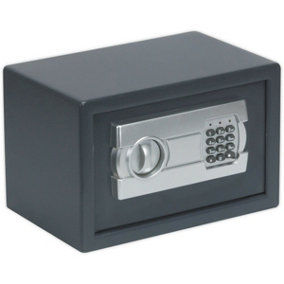 Electronic Combination Safe - 310 x 200 x 200mm - 2 Bolt Lock Mini Wall Mounted