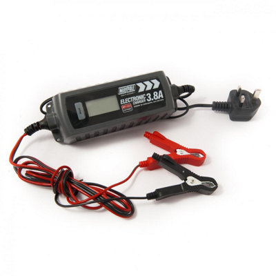 Electronic Smart Battery Charger 4A, 6 & 12v