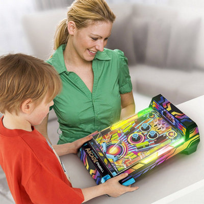 Electronic Table Top Arcade Pinball Game
