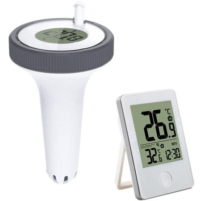 Electronic Water Temperature Thermometer with Digital Receiver LCD ...