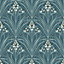 Elegance Bellflower Wallpaper Green M66114