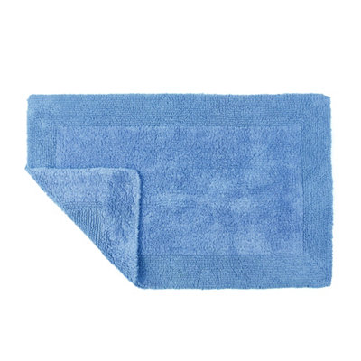 Elegance Reversible Heavyweight Bath Mat - Cornish Blue Price Comparisons | Compare The Build