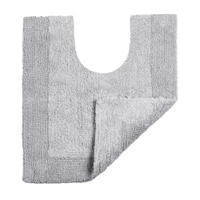 Elegance Reversible Heavyweight Pedestal Mat - Dove Grey