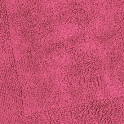 Elegance Reversible Heavyweight Pedestal Mat - Hot Pink