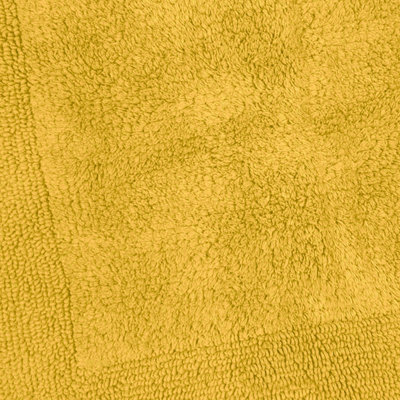 Elegance Reversible Heavyweight Pedestal Mat - Mustard