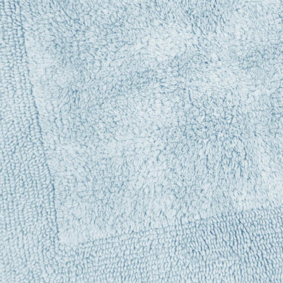 Elegance Reversible Heavyweight Shower Mat - Baby Blue