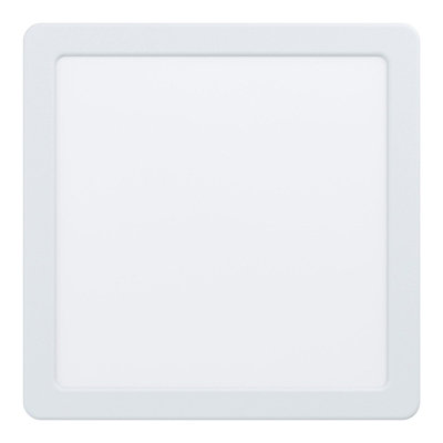 Elegant 216mm White Square LED Downlight for Walls and Ceilings