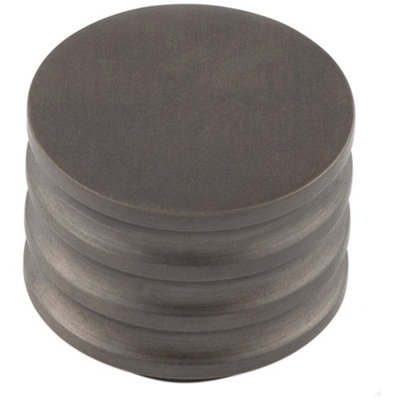 Elegant 30mm Dark Bronze Cupboard Knob for Stylish Interiors - Kitchen Cabinet Knob