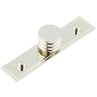 Elegant 30mm Stepped Polished Nickel Cupboard Knob for Home Décor - Kitchen Cabinet Knob