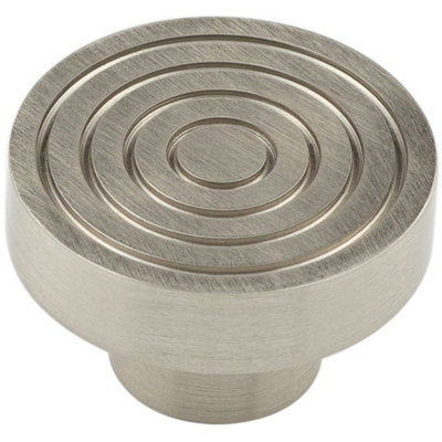 Elegant 40mm Satin Nickel Cupboard Knob for Stylish Interiors Kitchen Cabinet Knob