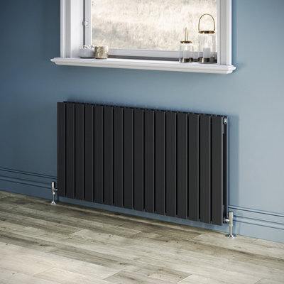 ELEGANT 600x1216mm Anthracite Grey Horizontal Double Flat Panel ...