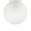 Elegant and Sleek Globe IP44 Bathroom Ceiling Light Fitting in White Gloss