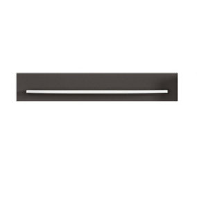 Elegant and Versatile Wall Floating Shelf in Grey with White Finish (H)250mm (W)1500mm (D)240mm