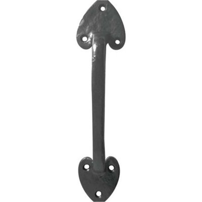 Elegant Antique Black 200mm Pull Handle for Cabinets and Doors - Door Handle
