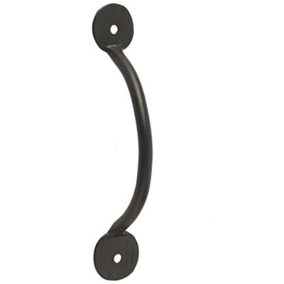 Elegant Black Bow Handle for Cabinets - 138x38mm - Kitchen Drawer Pull Handle