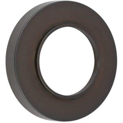 Elegant Dark Bronze Plain Outer Rose for Doors - Door Handle