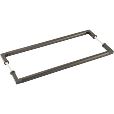 Elegant Dark Bronze Pull Handle 425mm for Cabinets - Door Handle