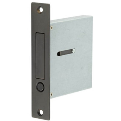 Elegant Dark Bronze Sliding Door Edge Pull for Modern Homes