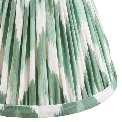 Elegant Dimmable Wall Light in Aged Brass with Cotswold Green Shade for Home Decor