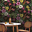 Elegant Homes Priya Floral Multi Flowers Wallpaper 284262