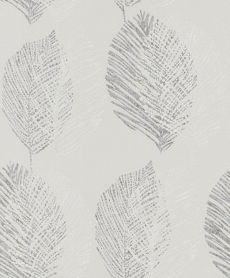 Elegant Leaf Texture Blown Vinyl
