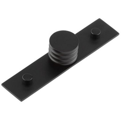 Elegant Matt Black 30mm Cupboard Knob for Stylish Interiors - Kitchen Cabinet Knob