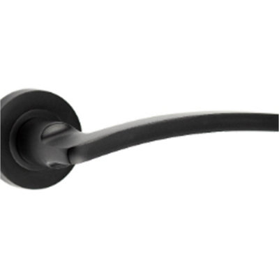 Elegant Noir Lever Black Door Handle for Modern Interiors - Interior Handle