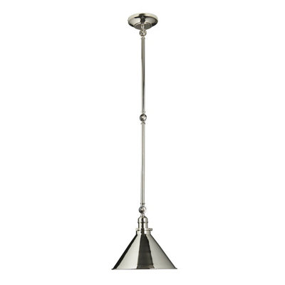Elegant Wall Light Sconce with Polished Nickel Finish and E27 LED Bulb