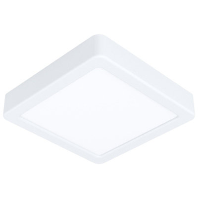 Elegant White 160mm Square LED Wall and Ceiling Light for Modern Spaces