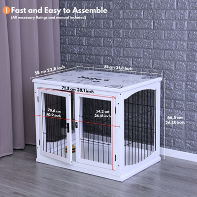 Diy heavy duty dog hot sale crate