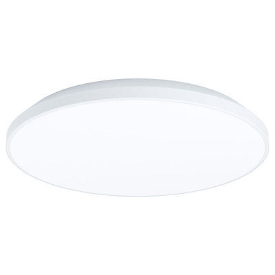 Elegant White Round LED Wall and Ceiling Light - 18W Surface Mounted Fixture