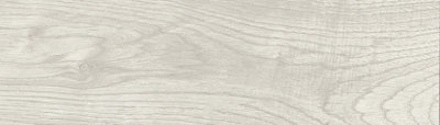 Elegant White Wood Effect 330mm x 80mm Porcelain Wall & Floor Tiles (Pack of 48 w/ Coverage of 1.27m2)