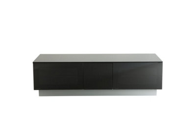 Element TV-Stand with 1 Flap Black 1250