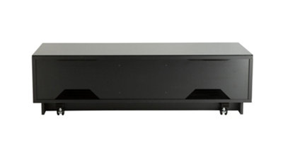 Element TV-Stand with 1 flap in black