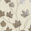 Elements Maple Wallpaper Beige Holden 90401